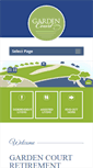 Mobile Screenshot of gardencourtretirement.com